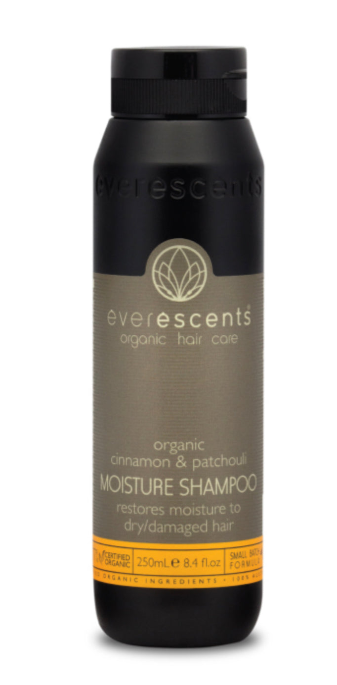 everessence Cinnamon and patchouli Moisture Shampoo 250ml
