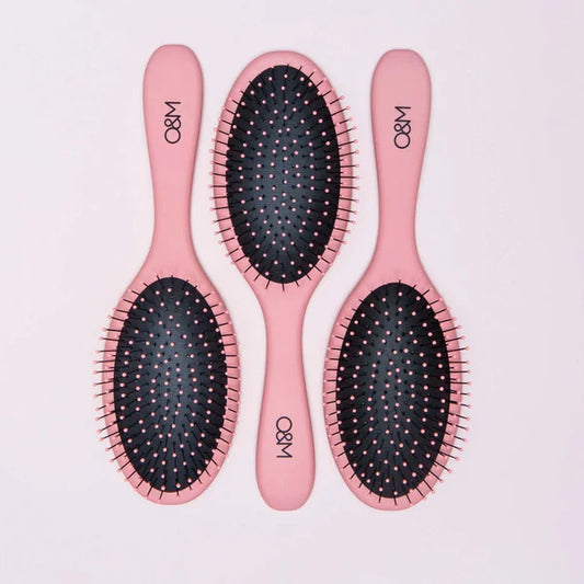 O&M detangler brush Pink