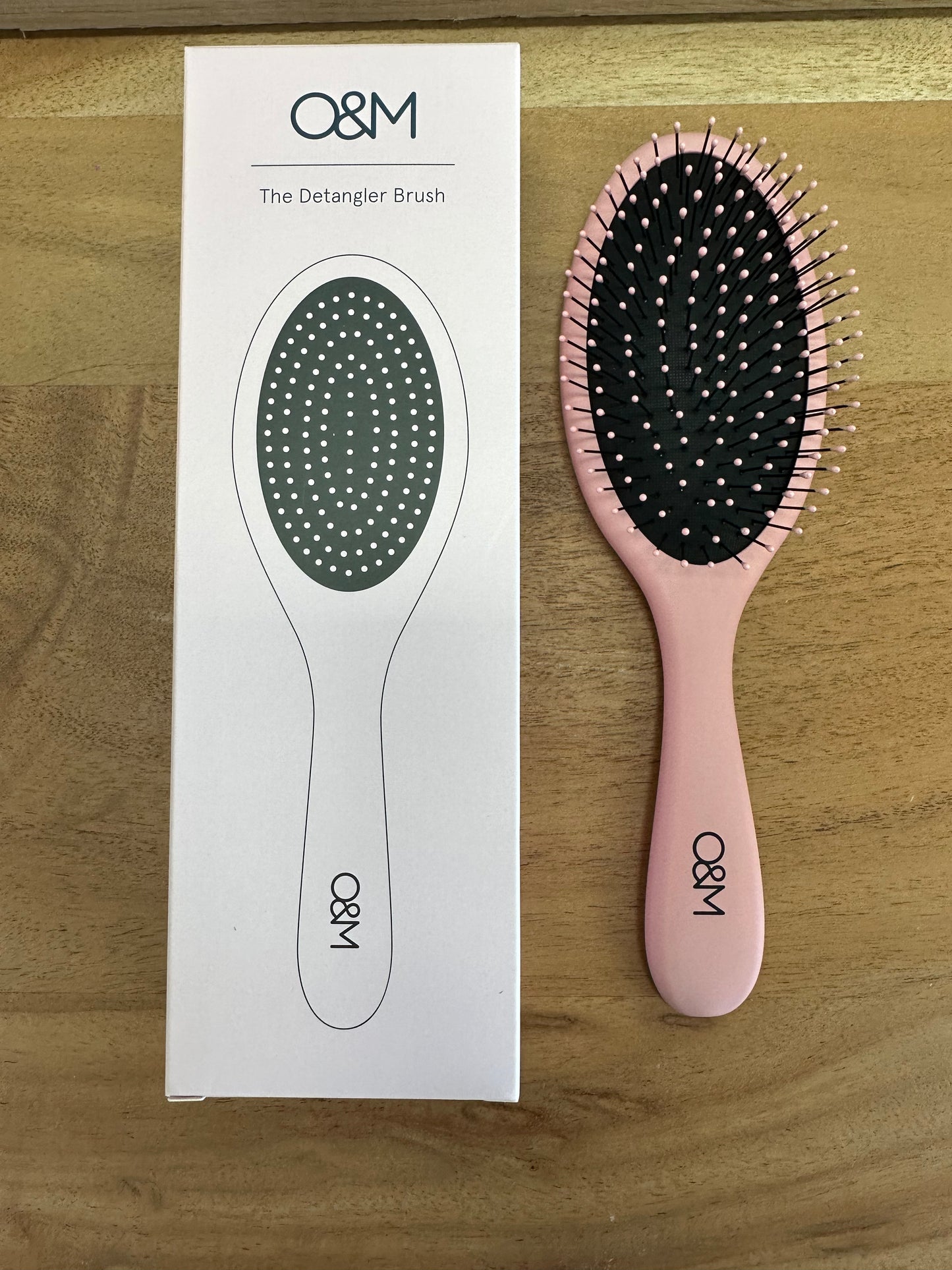 The detangler brush